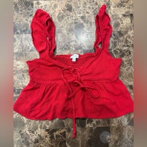 L.A. Hearts Red Top